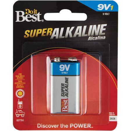 All-Source 9V Single Pack Alkaline Battery DIB837784